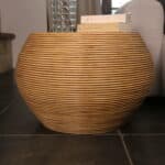 table rotin vintage, aglaé n°02