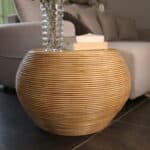table rotin vintage, aglaé n°02