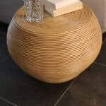 table rotin vintage, aglaé n°02
