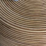 table rotin vintage, aglaé n°02