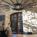 suspension mdf noir 90 cm, zoe