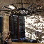 suspension mdf noir 90 cm, zoe