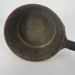 ensemble de 5 anciennes casseroles en cuivre