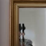 miroir biseauté bois sculpté, marius n°07