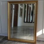 miroir biseauté bois sculpté, marius n°07