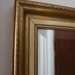 miroir biseauté bois sculpté, marius n°07
