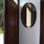 miroir vintage galvarome, metalvetro, 1976