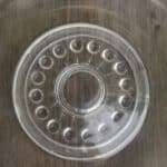 coupe verre fumé vintage, claudia n°02