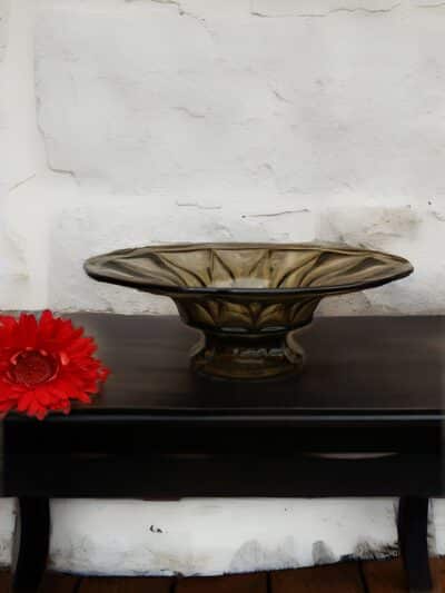 coupe verre fumé vintage, claudia n°02