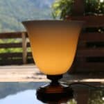 lampe à poser vintage opaline, lucie n°08