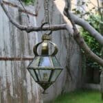 lanterne ancienne laiton et verre, esther n°02