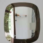 miroir fumé vintage, michel n°03