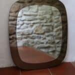 miroir fumé vintage, michel n°04