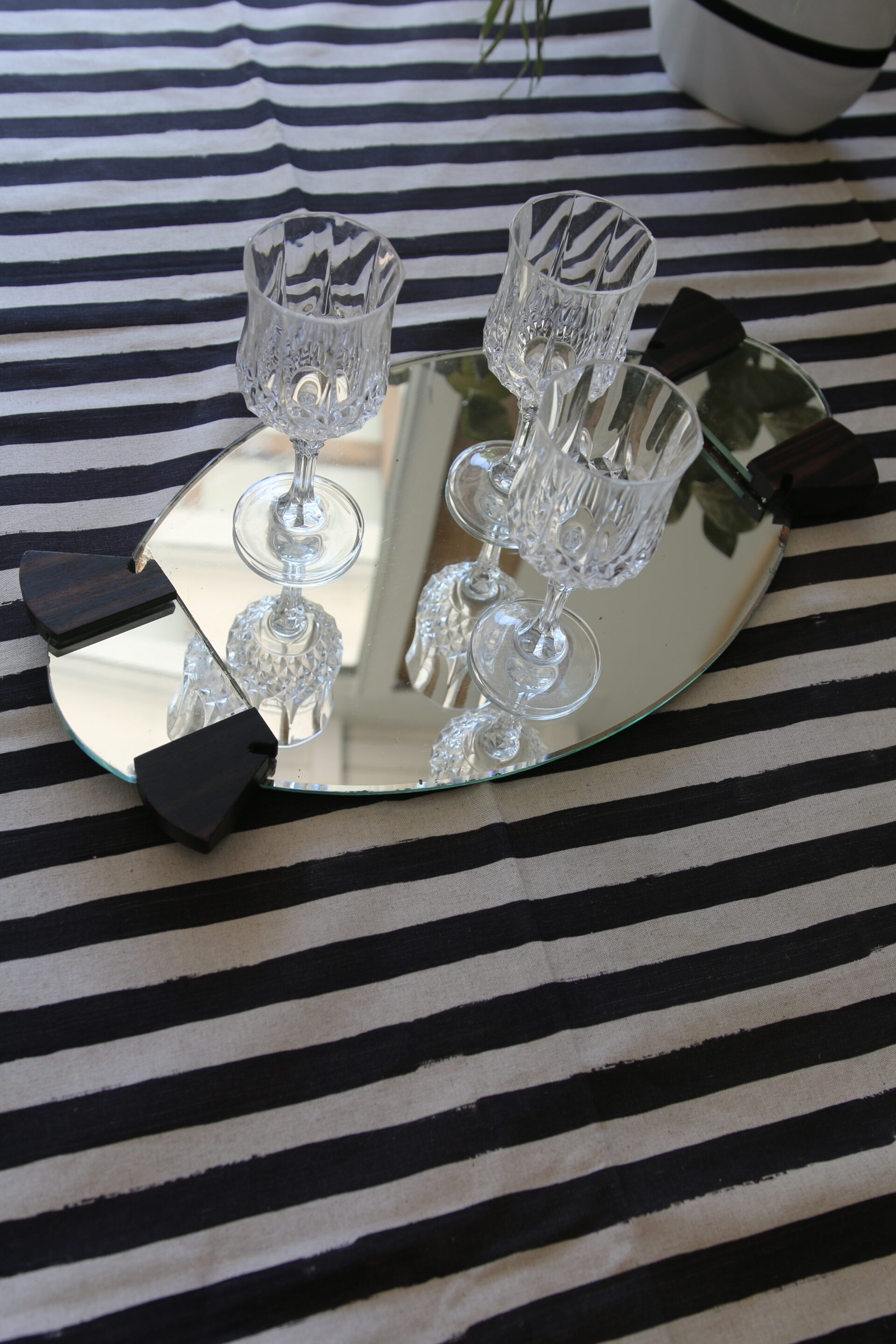 plateau miroir art déco, gabin n°03