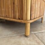 coffre rotin vintage, claude n°01