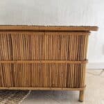 coffre rotin vintage, claude n°01