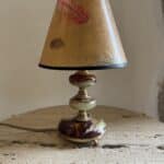 lampe pierre onyx ancienne, léonie n°01