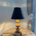 lampe pierre onyx ancienne, léonie n°01