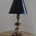 lampe pierre onyx ancienne, léonie n°01