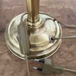 lampe à poser vintage opaline, lucie n°11