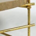 ensemble tables travertin, angelo n°01