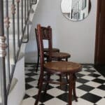 3 chaises bistrot bois fischel, fin xixe deb xxe siècle
