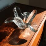 coupe vide poche cristal vintage, claudia n°04
