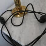 lampe laiton vintage, deknudt