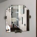 miroir biseauté époque art déco, années 30, martin n°09