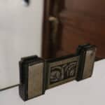 miroir biseauté époque art déco, années 30, martin n°09
