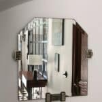 miroir biseauté époque art déco, années 30, martin n°09
