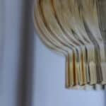 balladeuse vintage verre ambre, ella n°02