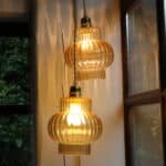 balladeuse vintage verre ambre, ella n°02