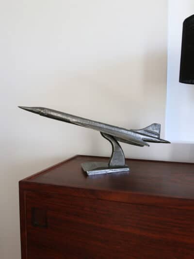 sculpture concorde andré, design aéronautique vintage