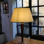 lampe de bureau vintage, style art déco, unilux, 70s