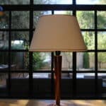 lampe de bureau vintage, style art déco, unilux, 70s