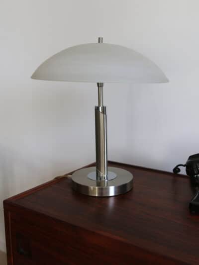 lampe de bureau vintage, style art déco, unilux, 70s (copie)