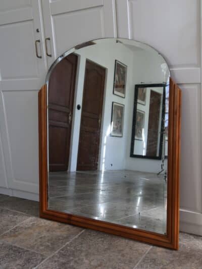 grand miroir biseauté, style art déco, martin n°11, années 1950