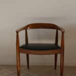 fauteuil danois vintage eilersen, style “kennedy”, années 1960