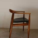 fauteuil danois vintage eilersen, style “kennedy”, années 1960