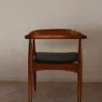 fauteuil danois vintage eilersen, style “kennedy”, années 1960