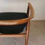 fauteuil danois vintage eilersen, style “kennedy”, années 1960