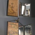 maxence, le miroir triptyque de barbier ancien