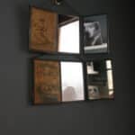 maxence, le miroir triptyque de barbier ancien