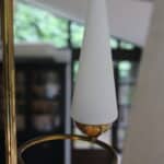 léon, le lustre 6 feux mid century