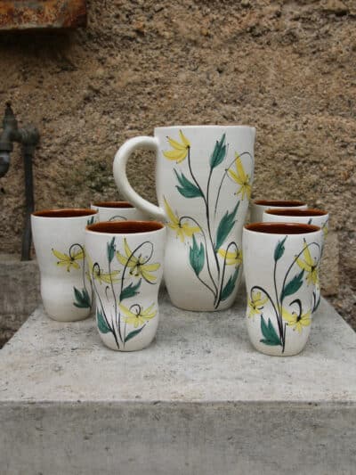simeon, le service à café boissons céramique vintage